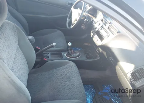 2002 Honda Civic Lx from USA, damaged, VIN 1HGEM21512L072831